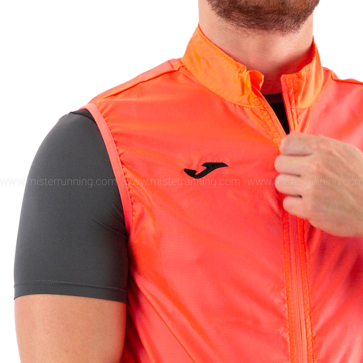 Joma Elite VII Gilet Fluor Coral/White