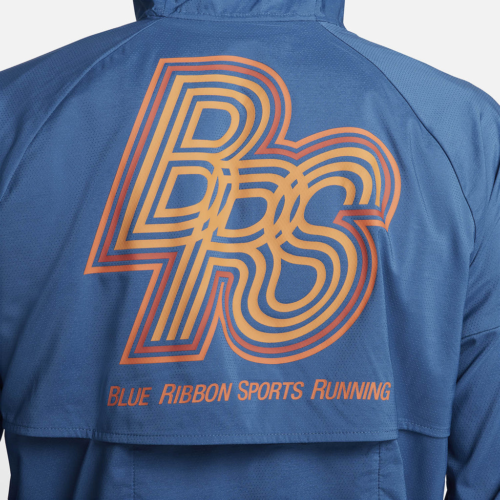 Nike Windrunner Energy Repel BRS Giacca Court Blue/Safety Orange