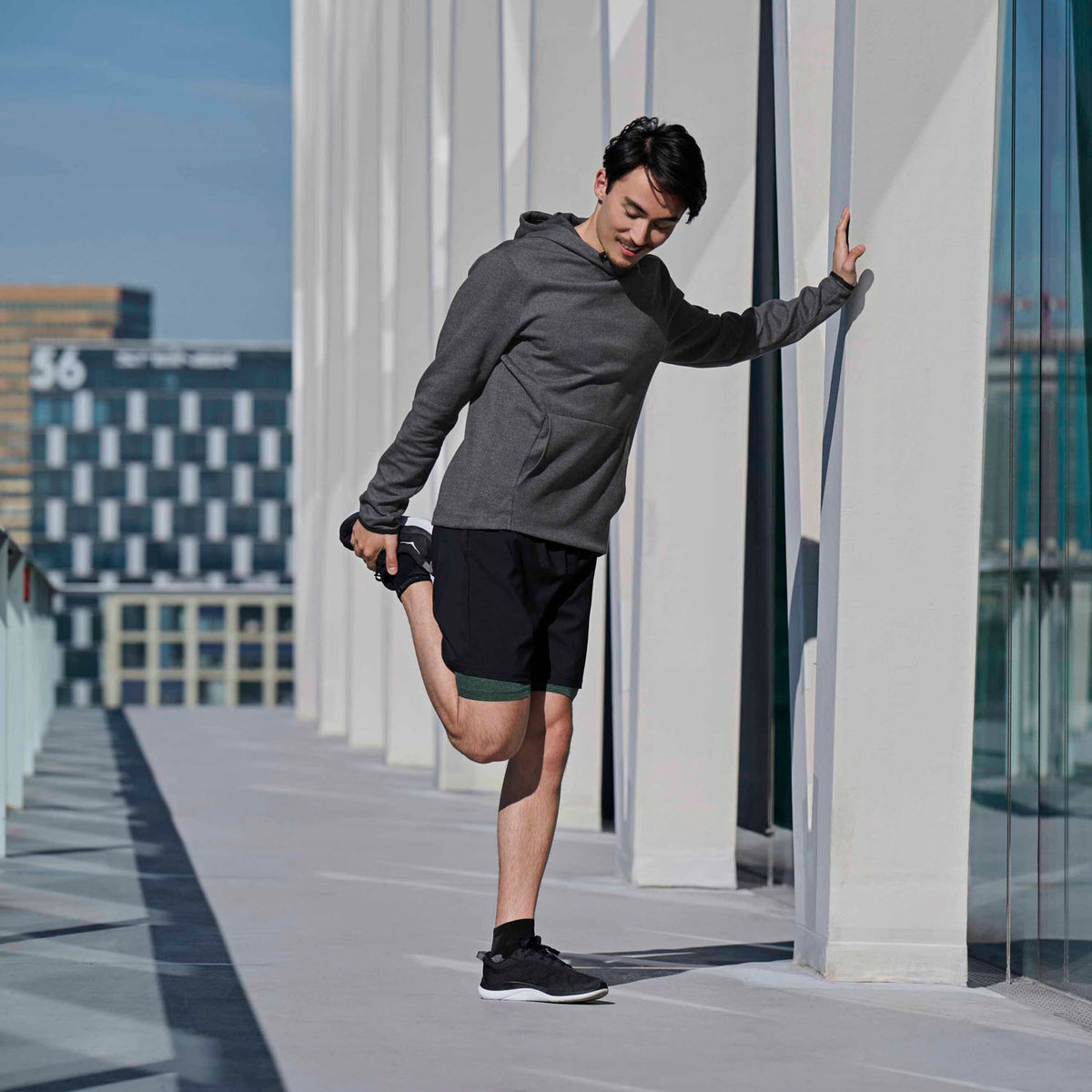 Odlo Essential Felpa Dark Grey Melange