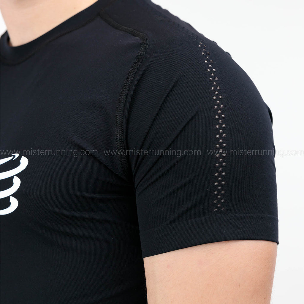Compressport Performance Maglietta Black/White