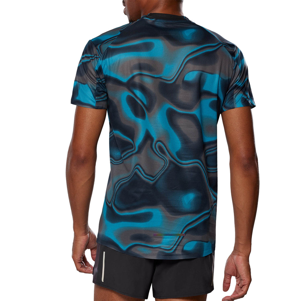 Mizuno Premium Aero Maglietta Hawaiian Ocean/Black