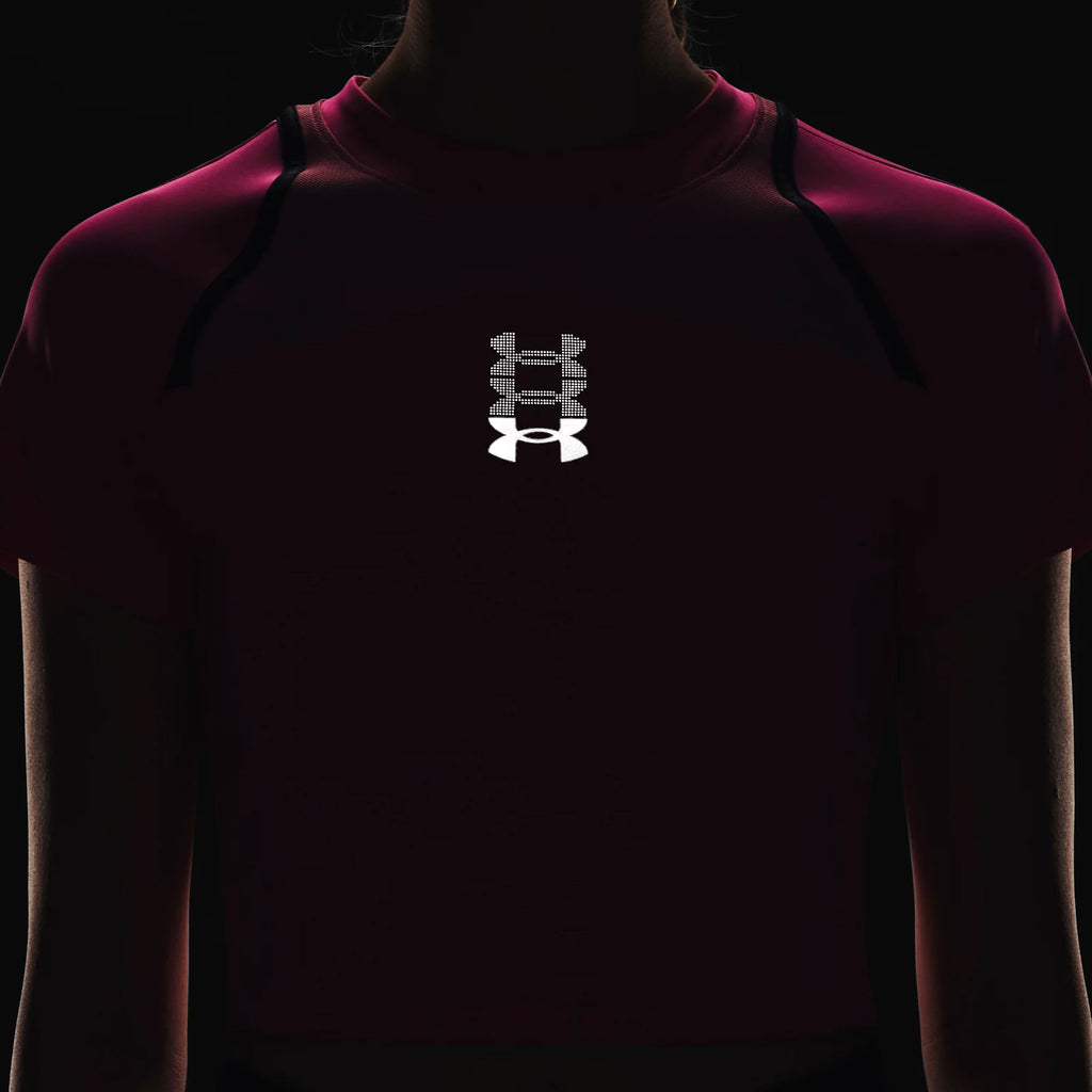 Under Armour Anywhere Maglietta Rebel Pink/Black/Reflective