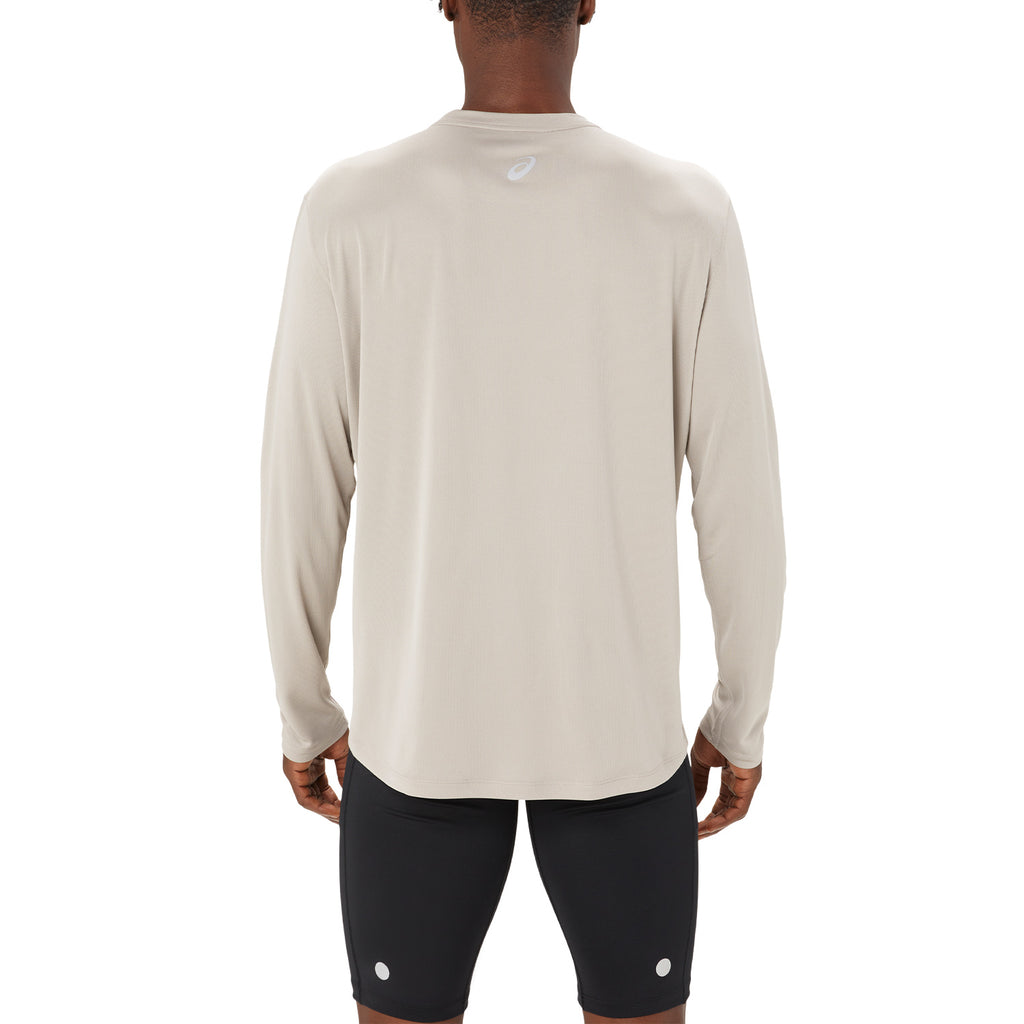 Asics Fujitrail Logo Maglia Moonrock/Mantle Green/Oatmeal