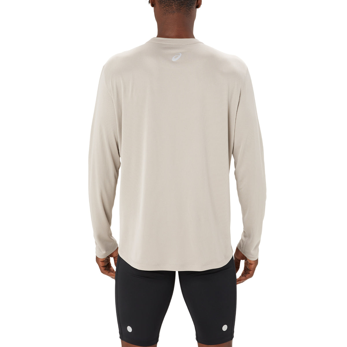Asics Fujitrail Logo Maglia Moonrock/Mantle Green/Oatmeal