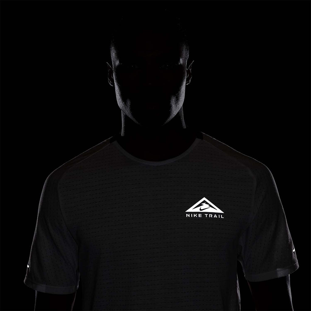 Nike Dri-FIT Solar Chase Maglietta Summit White/Black