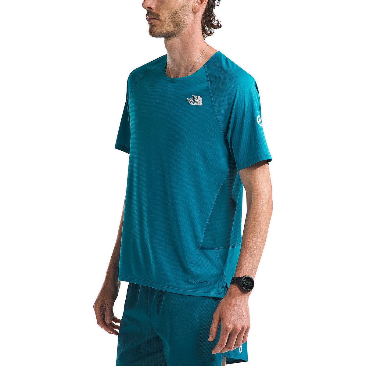 The North Face Summit High Maglietta Sapphire Slate/Blue Mos
