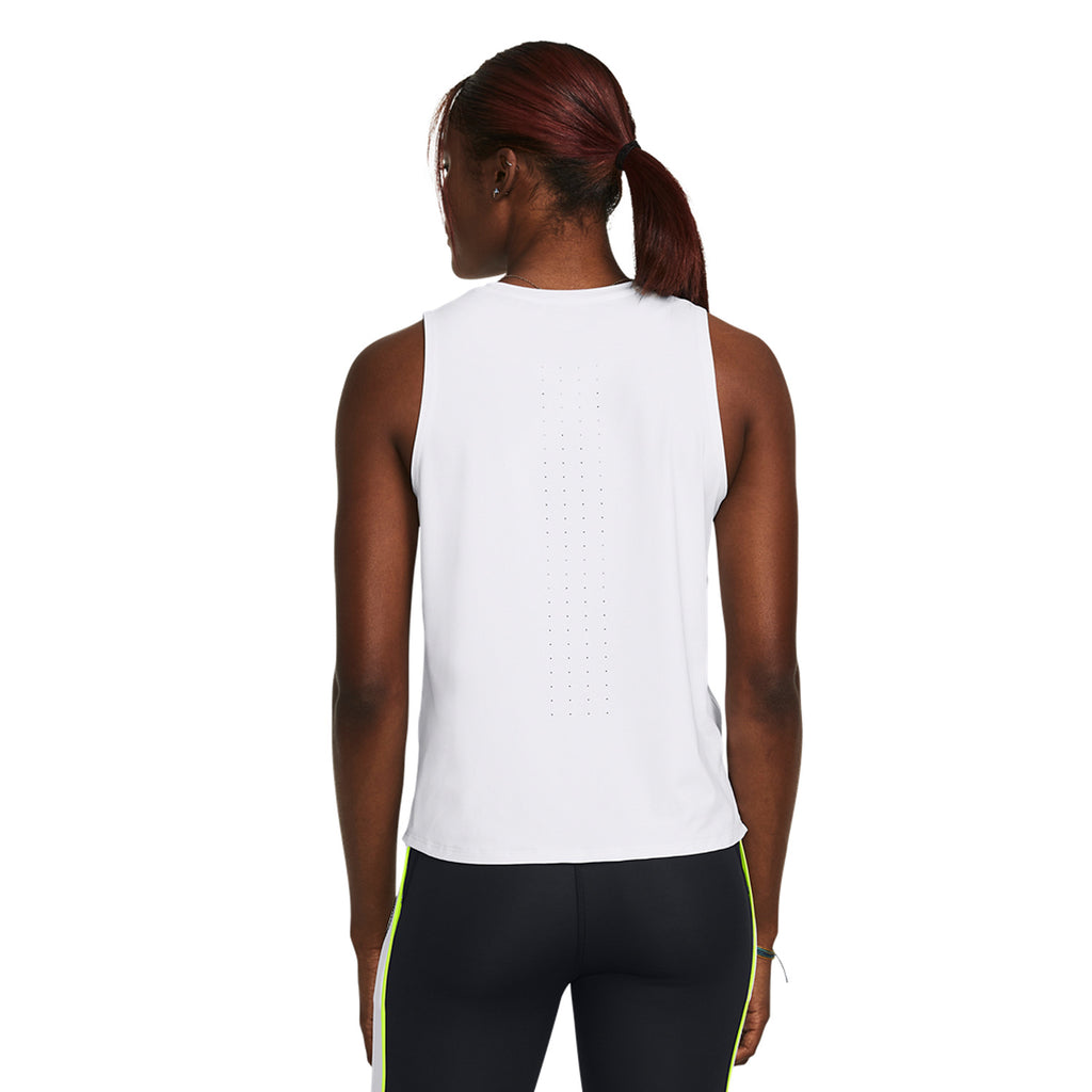 Under Armour Run Everywhere Laser Canotta White/Black