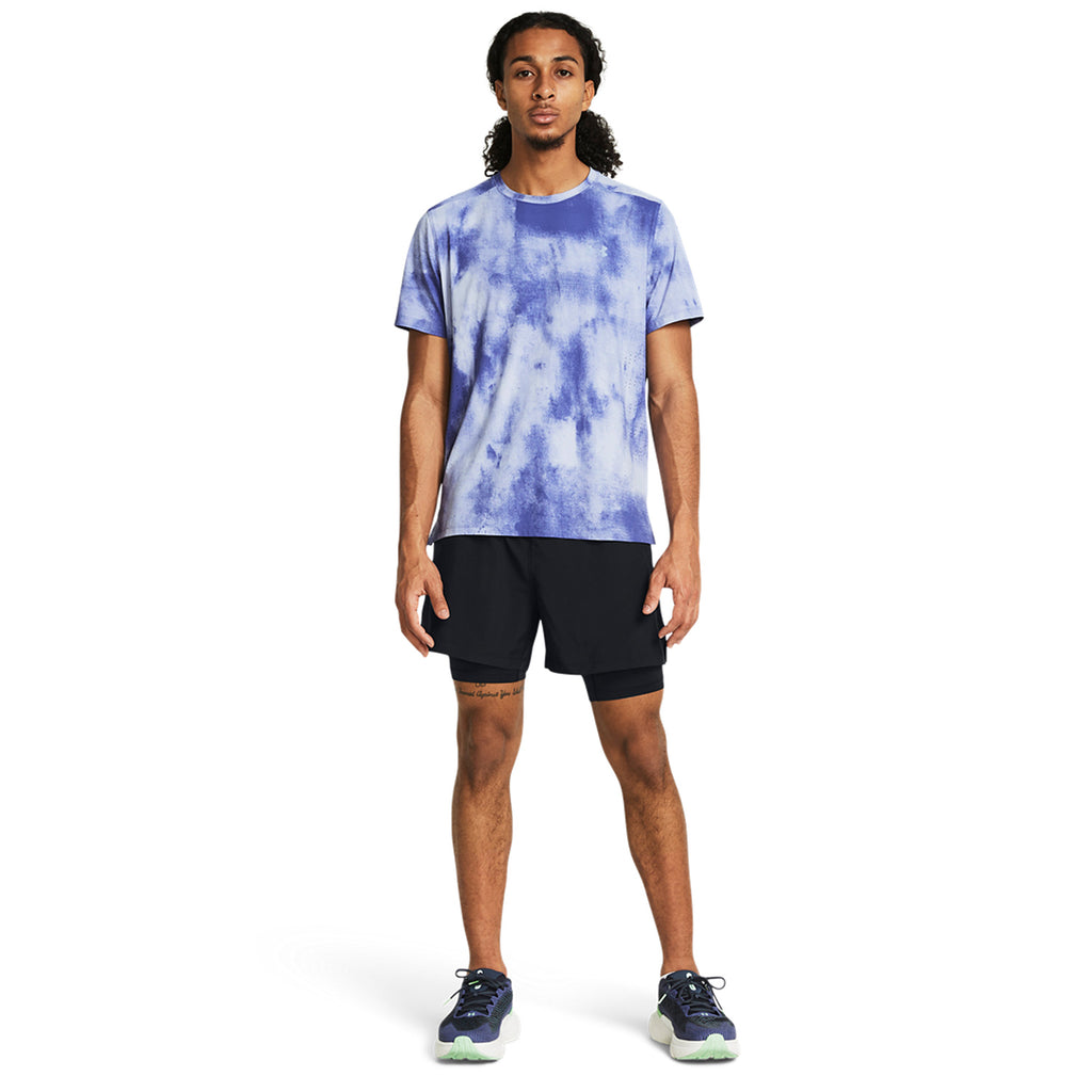 Under Armour Launch 5in 2 in 1 Pantaloncini Black/Reflective