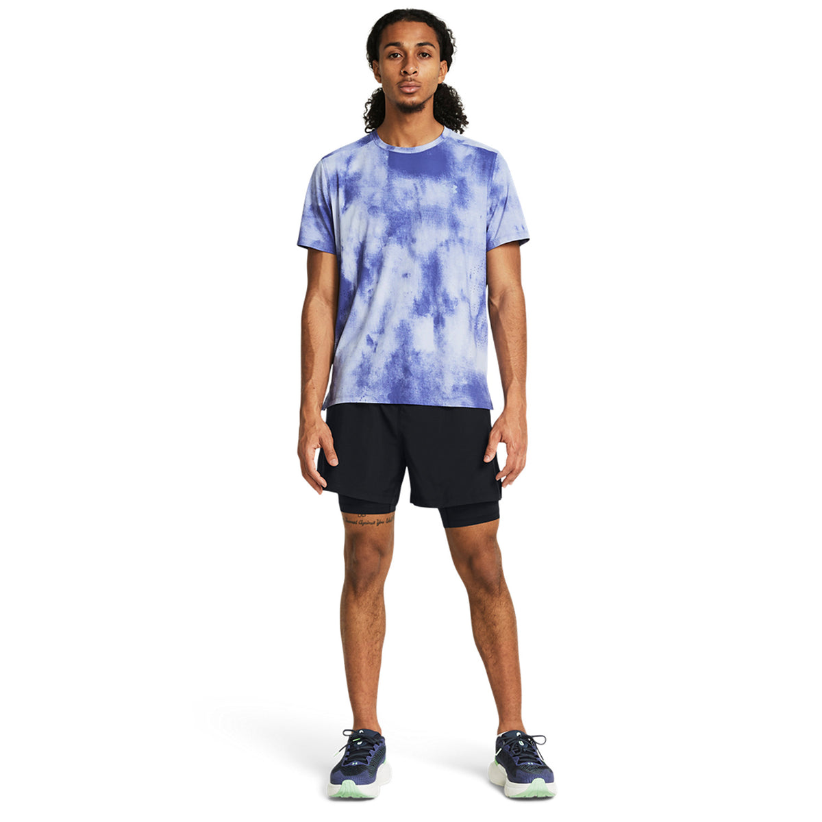 Under Armour Launch 5in 2 in 1 Pantaloncini Black/Reflective