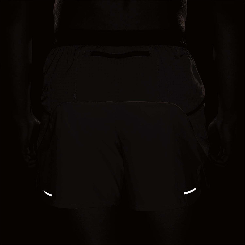 Nike Dri-FIT Second Sunrise 5in Pantaloncini Light Iron Ore/Black