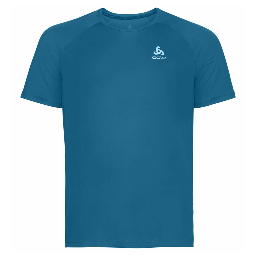 Odlo Crew Essential Chill-Tec Maglietta Saxony Blue