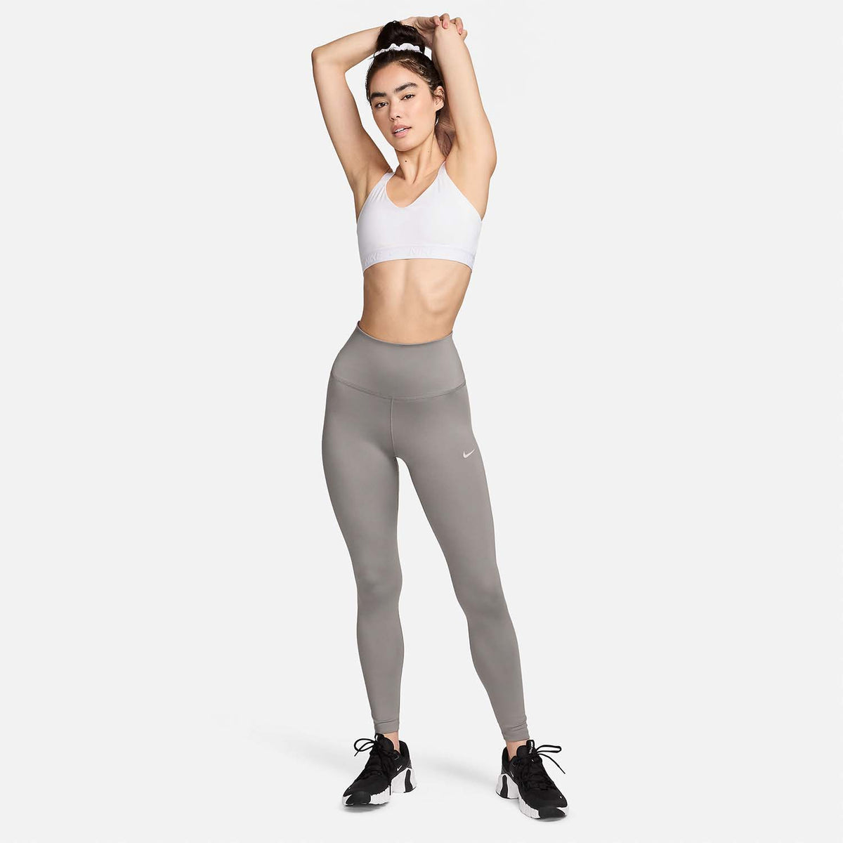 Nike Indy Crew Reggiseno Sportivo White