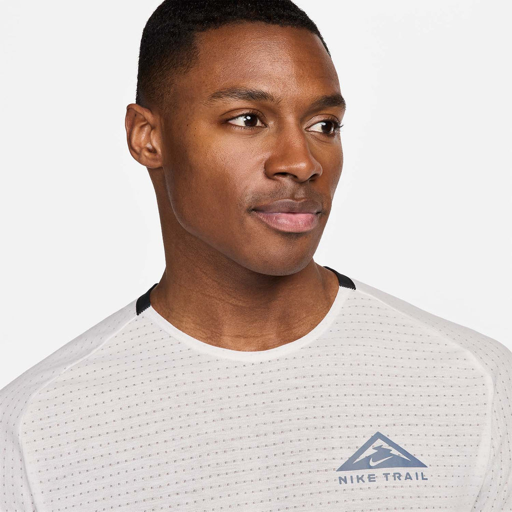 Nike Dri-FIT Solar Chase Maglietta Summit White/Black