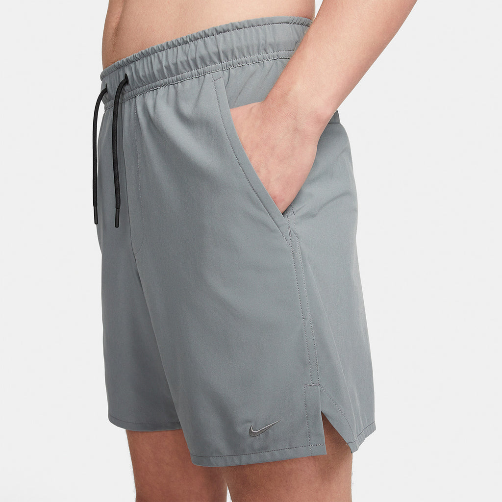 Nike Dri-FIT Unlimited 7in Pantaloncini Smoke Grey/Black/Smoke Grey