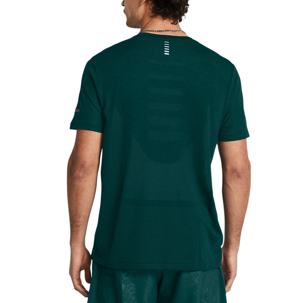 Under Armour Seamless Stride Maglietta Hydro Teal/Reflective