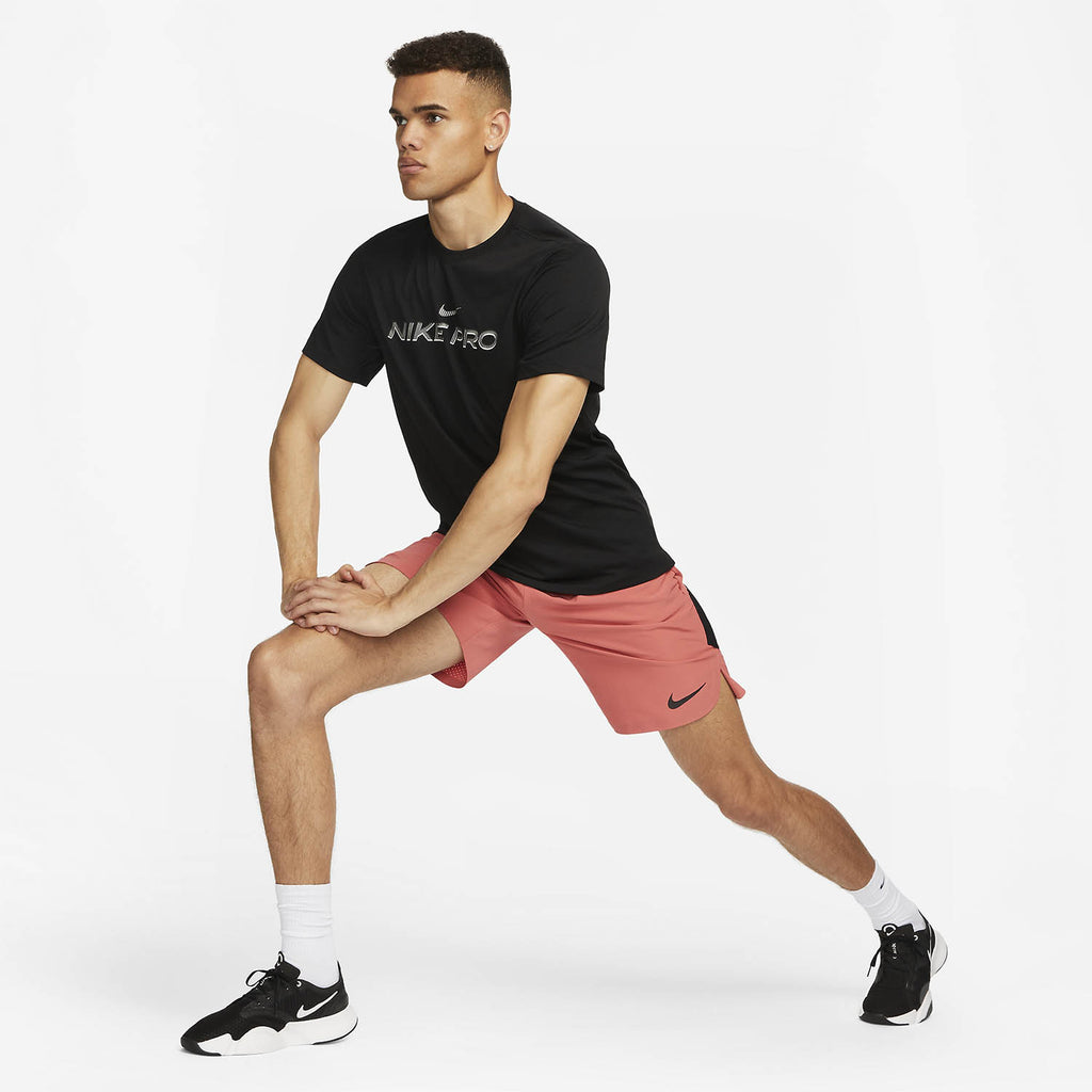 Nike Pro Fitness Maglietta Black