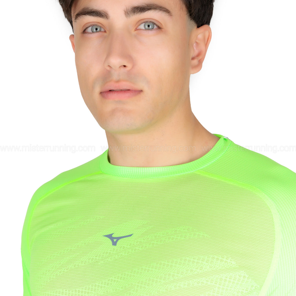 Mizuno Aero Drylite Maglietta Light Green
