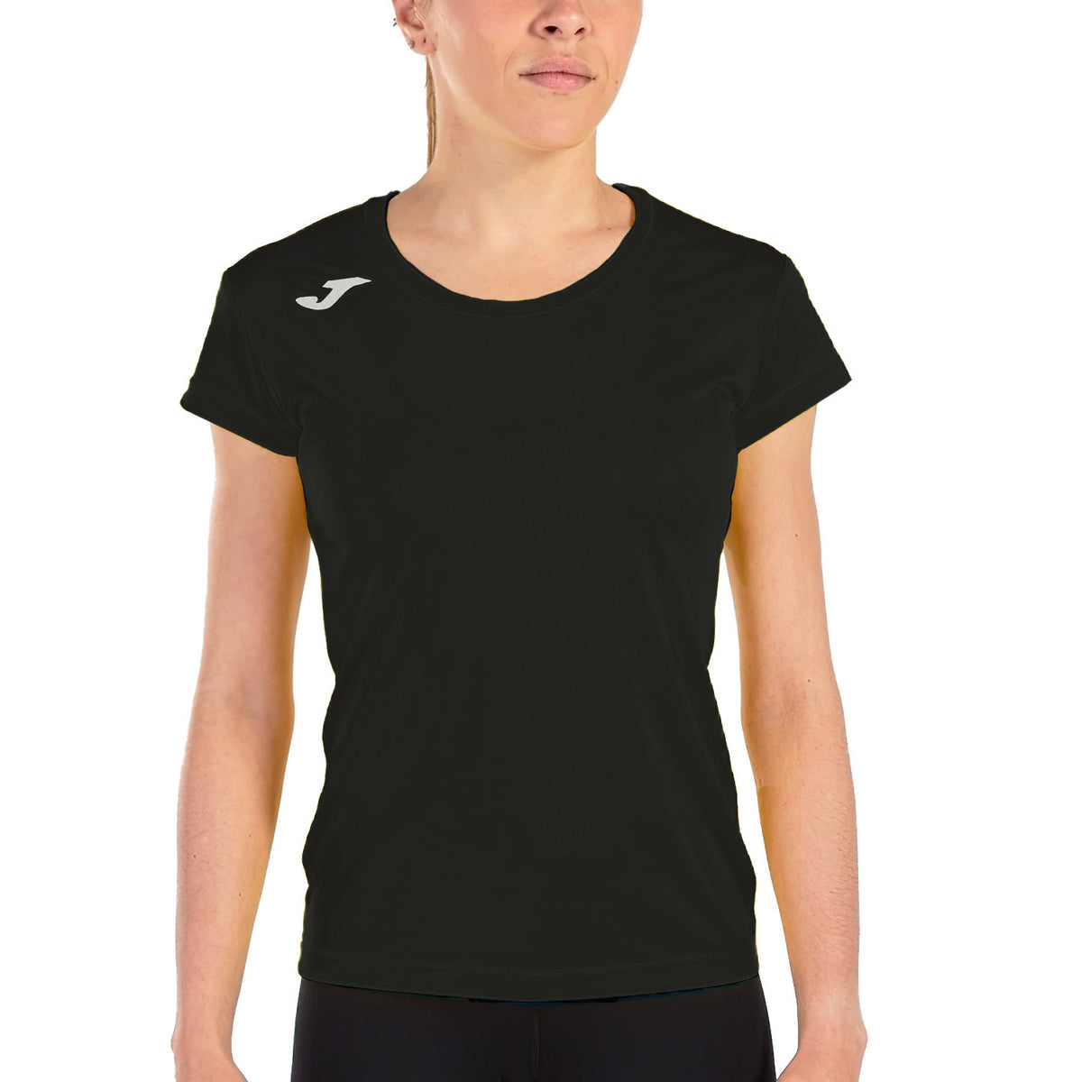 Joma Record II Maglietta Black