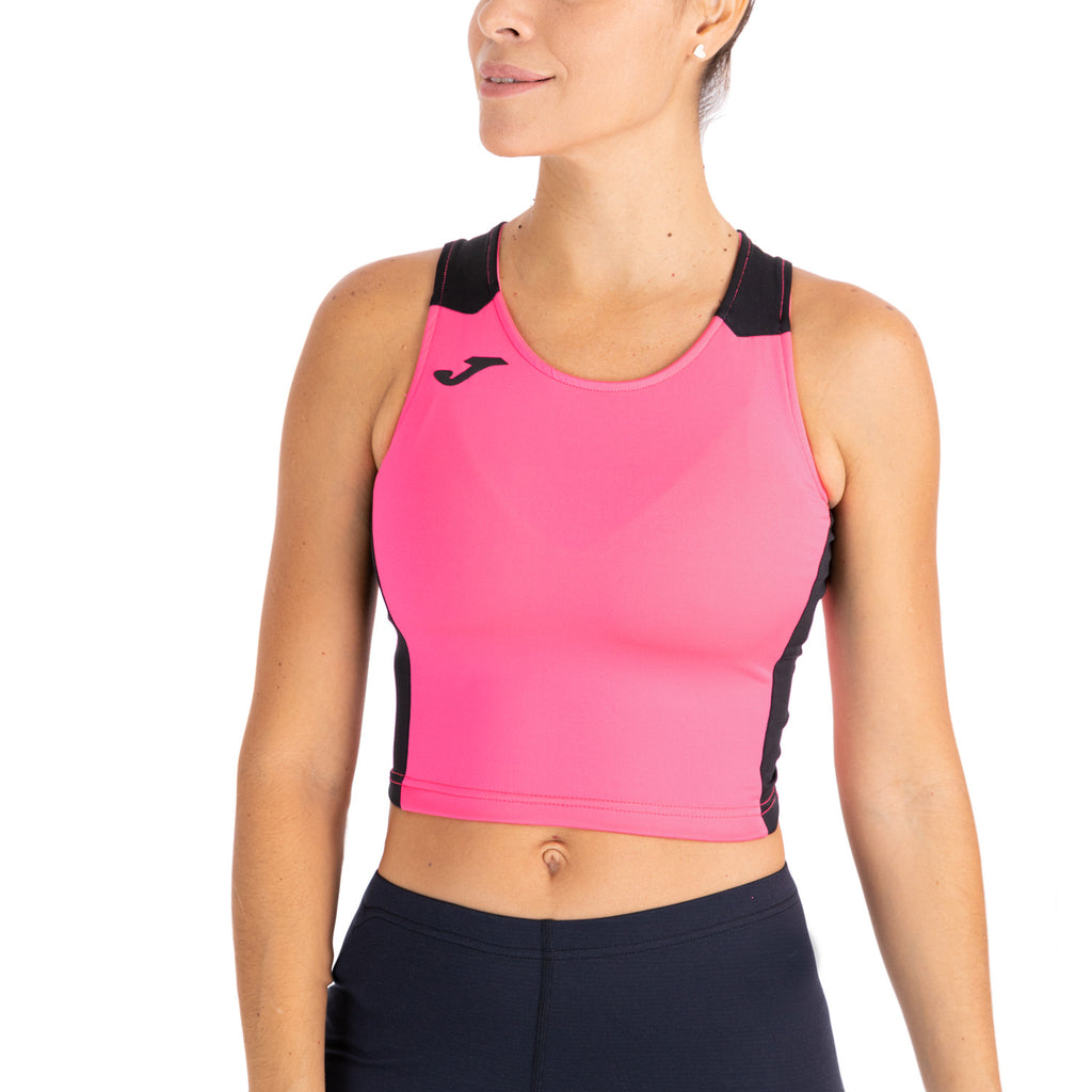 Joma Record II Top Fluor Pink/Black