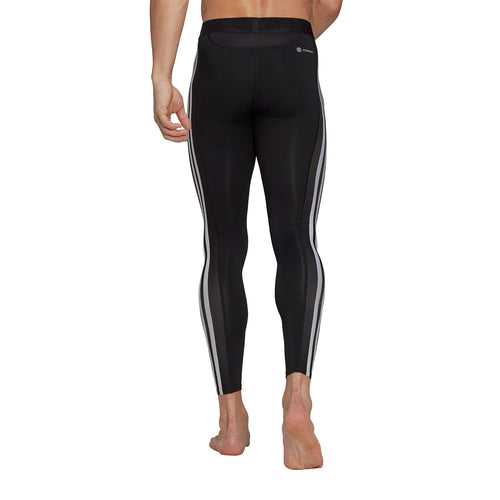 adidas 3 Stripe Calzamaglia Black