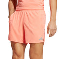 adidas Run Icons 3 Bar 5in Pantaloncini Coral Fusion