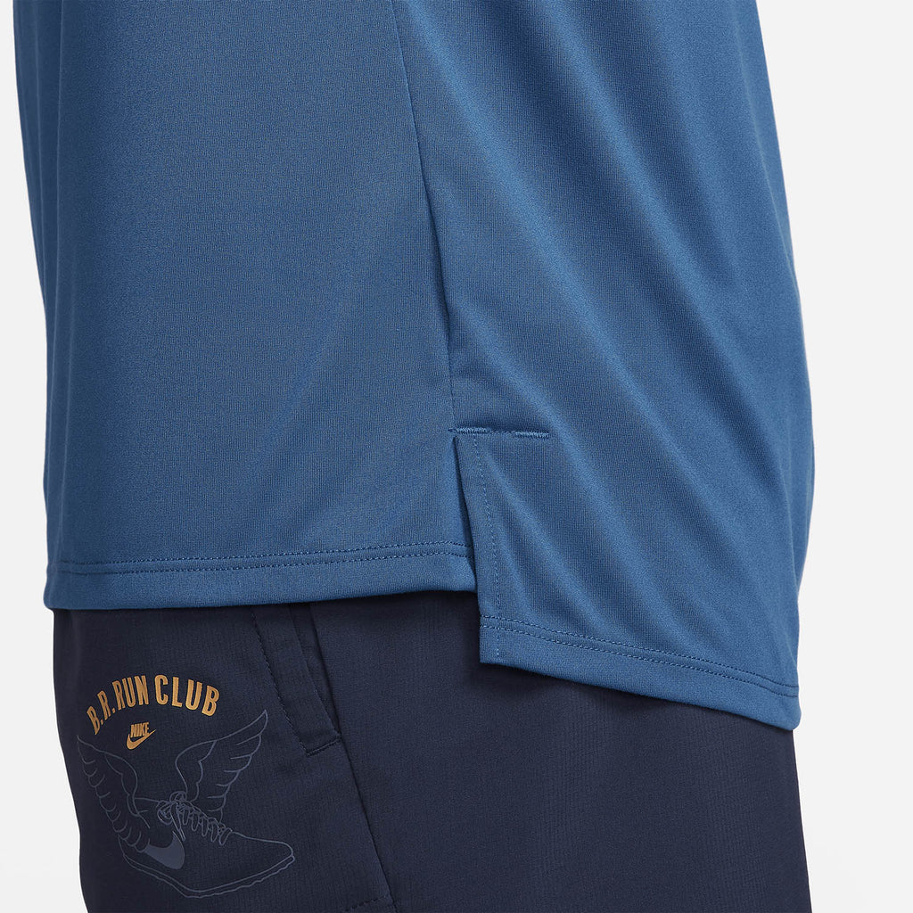 Nike Run Energy Rise 365 BRS Maglietta Court Blue/Safety Orange