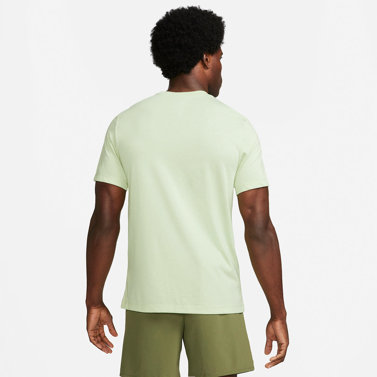 Nike Pro Fitness Maglietta Olive Aura