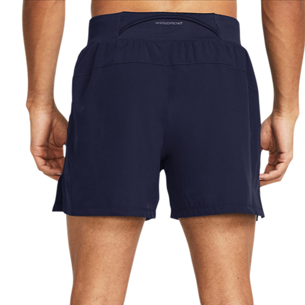 Under Armour Launch Elite 5in Pantaloncini Midnight Navy/Reflective
