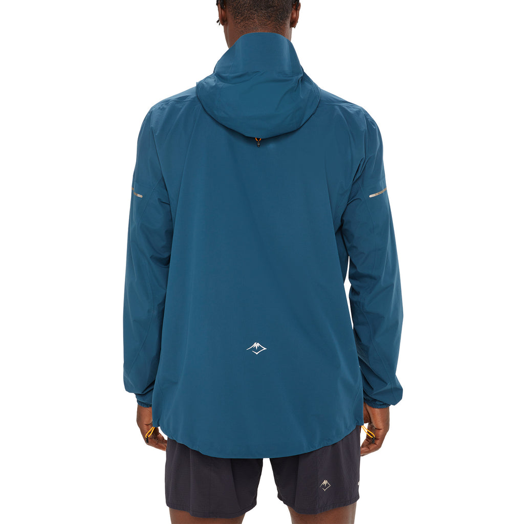 Asics Fujitrail Waterproof Giacca Magnetic Blue