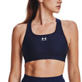 Under Armour Authentics Reggiseno Sportivo Midnight Navy/White